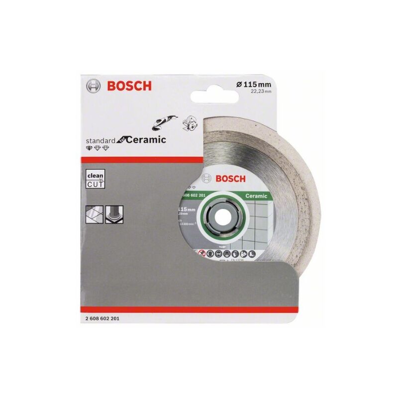 

Diamante Standard Ceramic: 115X1,6X7; 4-1/2 - Bosch