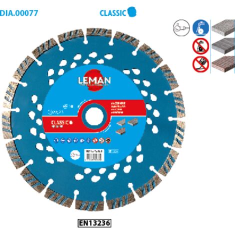 Disco diamante Classic ø 115 Foratura 22,23 Spessore 2,4mm