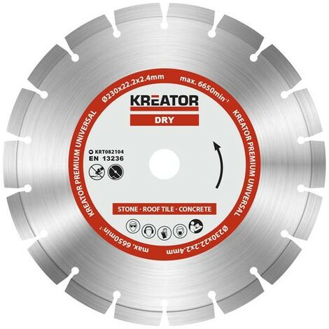 Kreator KRT082102 Disco de diamante D125 premium