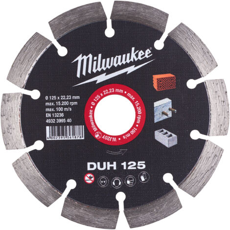 Disco diamante MAT.DUROS - DUH 125mm