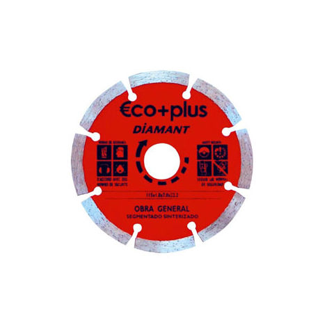 Disco Diamante Segmentado Eco Plus Abratools 230mm x 7mm
