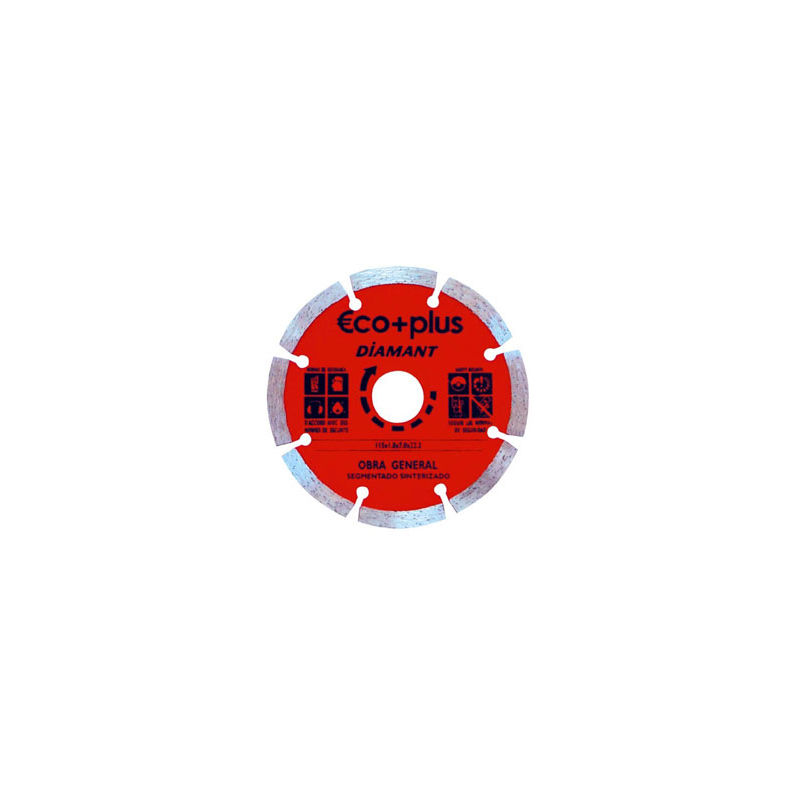 

Disco diamante segmentado E+P 115x7 Blister - Abratools