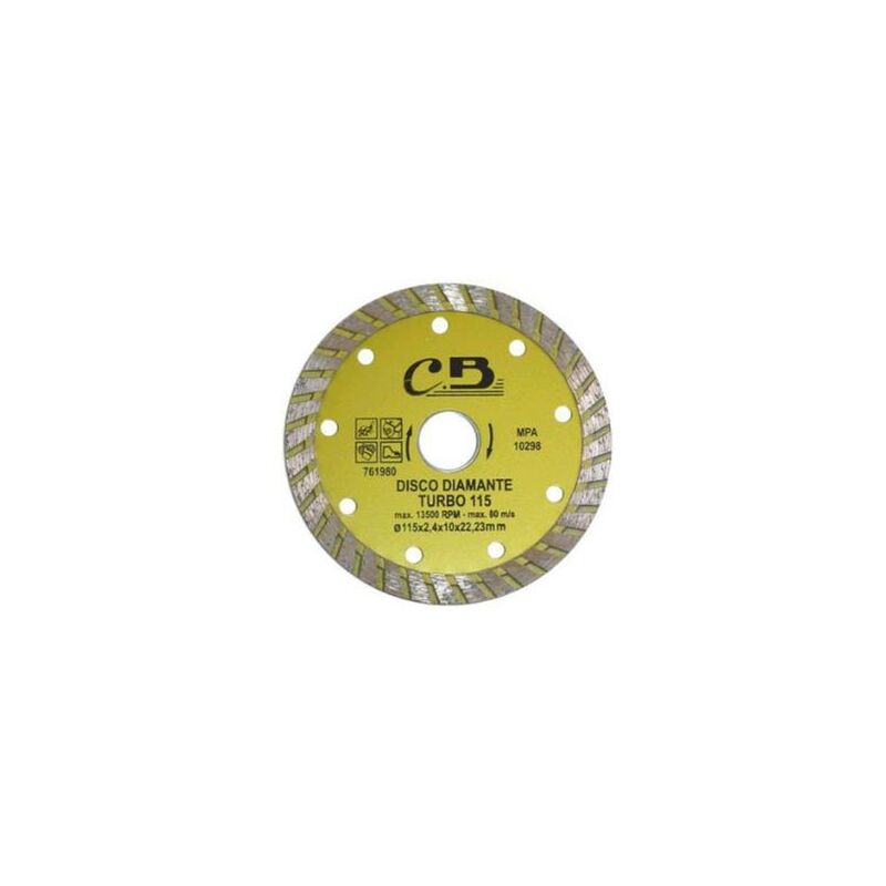 

Disco Diamante Turbo 115Mm