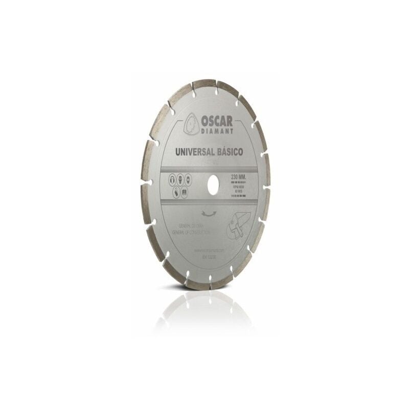 Disco Corte General Obra 230 Mm Diamante Basico Grinding