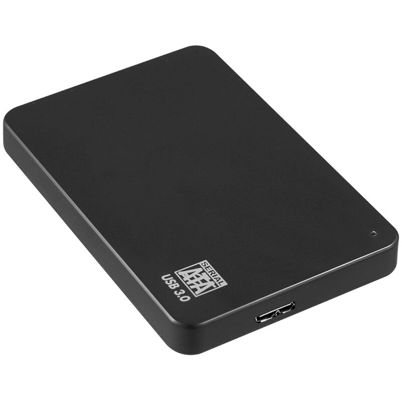 

Disco duro externo portatil de 2.5 pulgadas USB 3.0 HDD Alta velocidad de transmision / Plug and Play / para PC / Laptop / Desktop Negro 500GB,