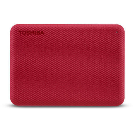 Disco Duro Externo Toshiba CANVIO ADVANCE 4 TB Rojo