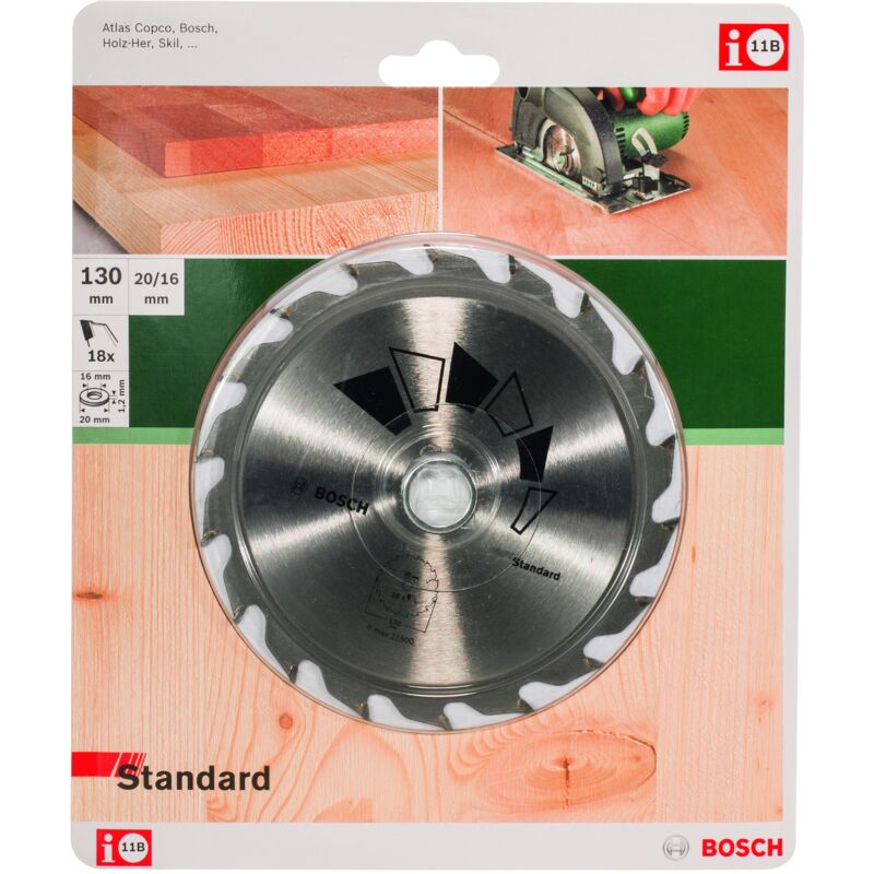 

BOSCH 2609256802 Hoja de sierra circular STANDARD Ø 130 mm