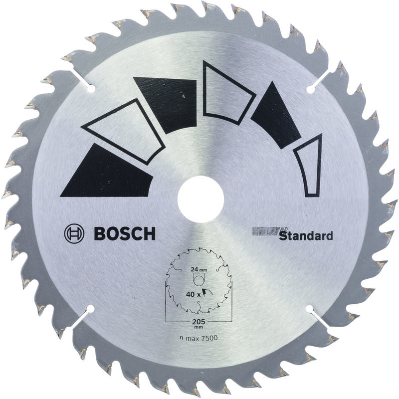 

BOSCH 2609256822 Hoja de sierra circular STANDARD Ø 205 mm