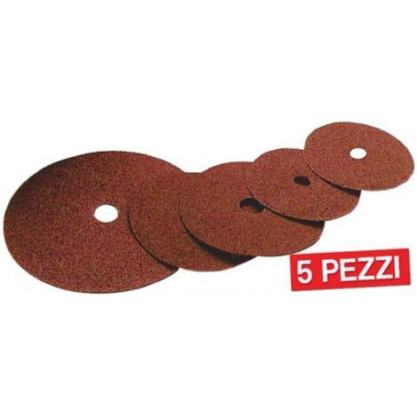 DISCO FIBRATO DISCHI ABRASIVI FLESSIBILI GRANA 24 MM 115 PZ 5 (13612/5)