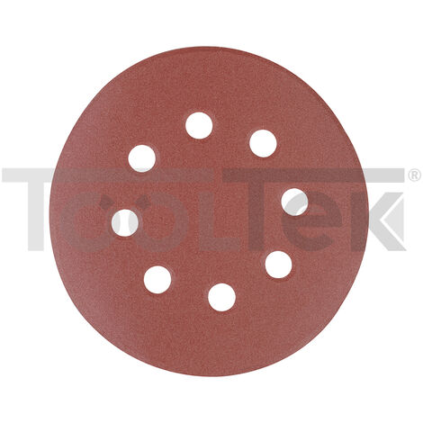 DISCO FOGLIO ABRASIVO CARTA VETRATA GRANA40 125mm 10pz 822649