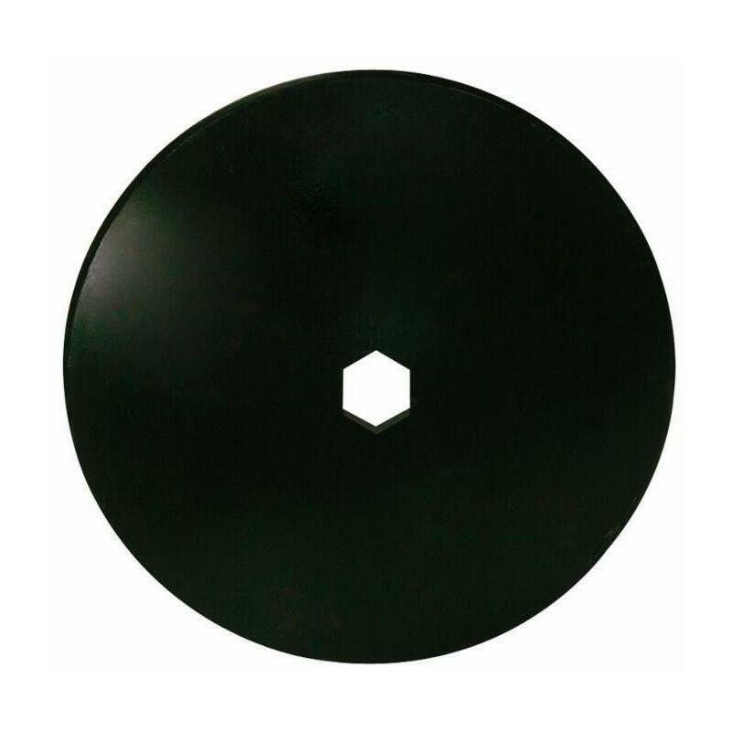 Disco frangizolle liscio da 460 mm con foro