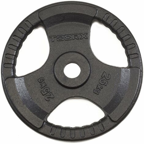 Disco ghisa nera - 25 kg - ø50 mm - TRI GRIP