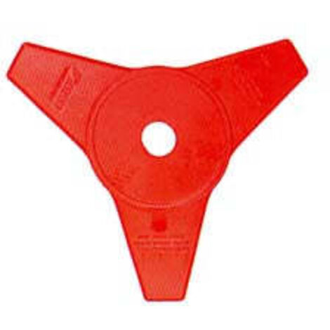 DISCO IN NYLON PER DECESPUGLIATORE A 3 DENTI  ø mm.255, foro mm.25