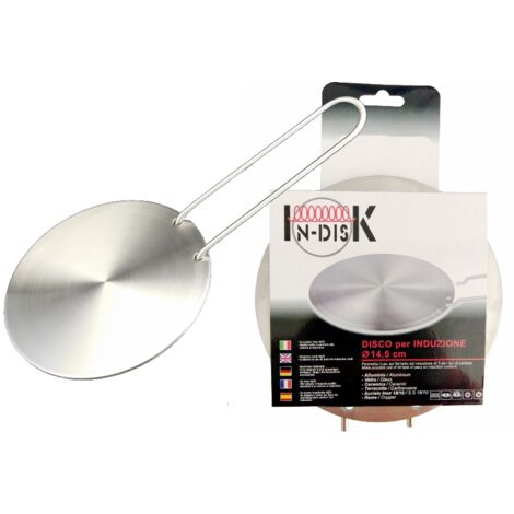 DISCO INDUZIONE ADATTATORE PENTOLE DIFFUSORE CALORE D. 145 mm universale