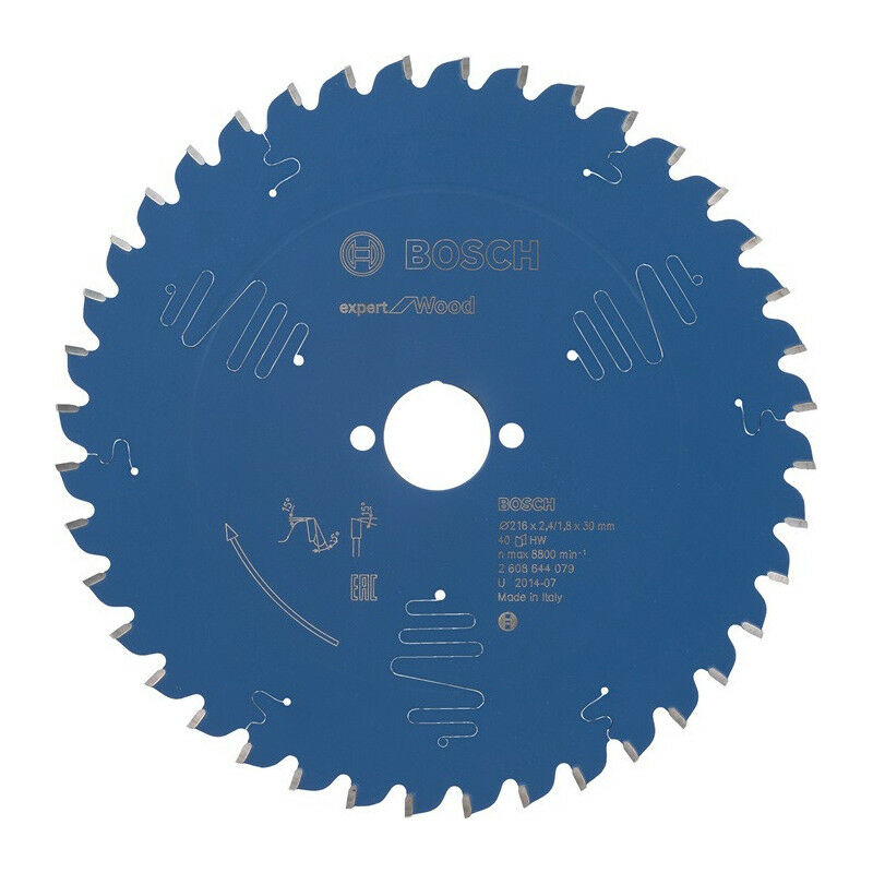

Hoja de sierra circular Expert para madera AD 160 mm Z.48, taladro 20 mm, ancho de corte 1,8 mm
