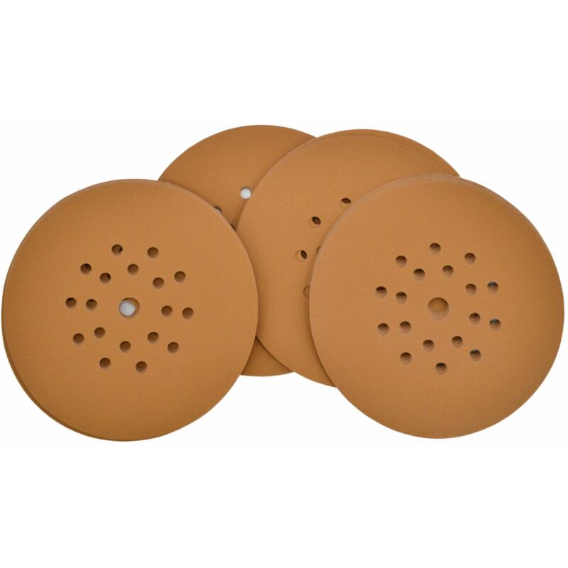 DISCO JIRAFA AW 225mm P 80 CON AGUJEROS 25uds.