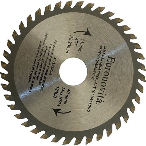 Disco taglio legno per smerigliatrice 235x25.4 mm con catena
