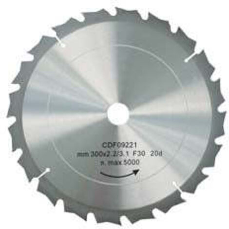 Disco Lama Circolare Widia Dentatura Alternata - ø mm.500 foro 30 denti 40 sp.mm.3,0