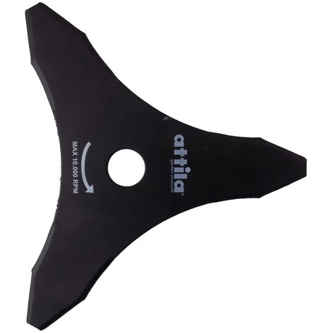 Disco lama per decespugliatore a TRE DENTI in NICHEL CROMO