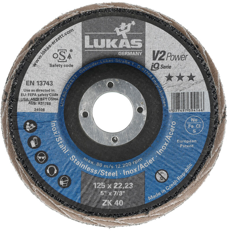 Disco Lamalla V2 Power125Mm Zk K40 Lukas