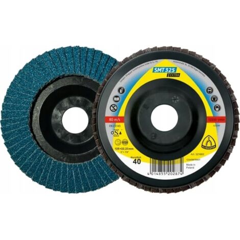 DISCO LAMELLARE 125MM P60 SMT325