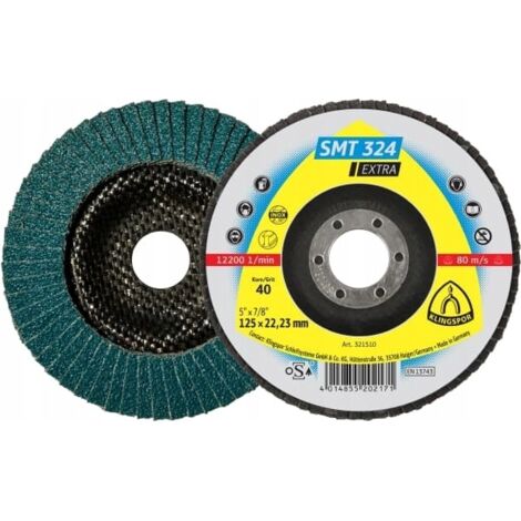DISCO LAMELLARE 125MM P80 SMT324 PIATTO