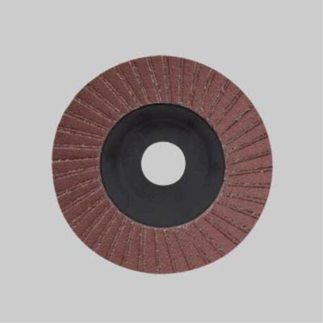 Disco lamellare al corindone ø 115x22 mm - grana 40 (10 pezzi) MOLITAL
