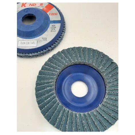 DISCO LAMELLARE KONDOR D.115 mm ZIRCONIO  Grana 80