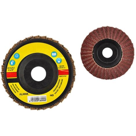 DISCO LAMELLARE PER FERRO ø 115 gr. 40 UNIKO 10 PZ