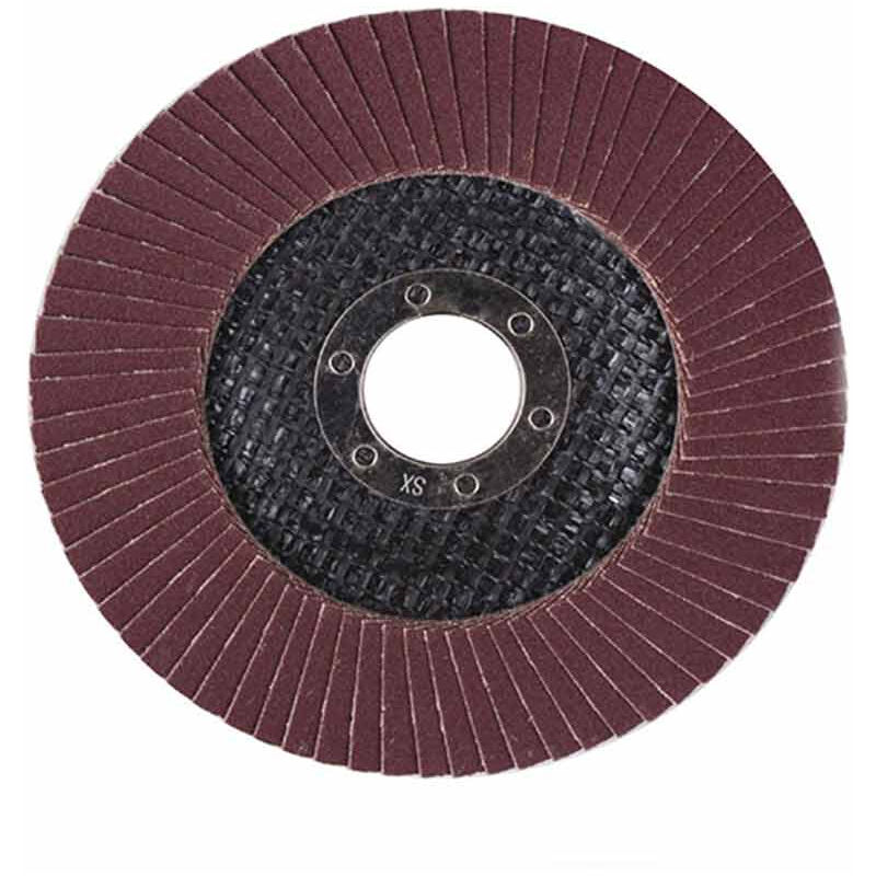 Image of Vetrineinrete - Disco lamellare per smerigliatrice angolare disco lamellare abrasivo per lucidare e sgrossare 150 mm P120