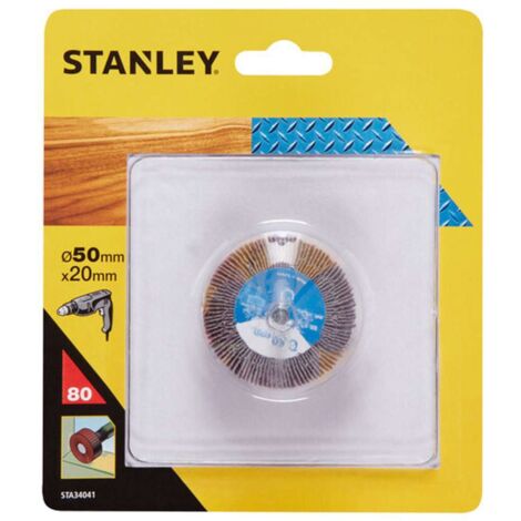 Disco lamellare Stanley per molare 50 x 20 mm grana 80