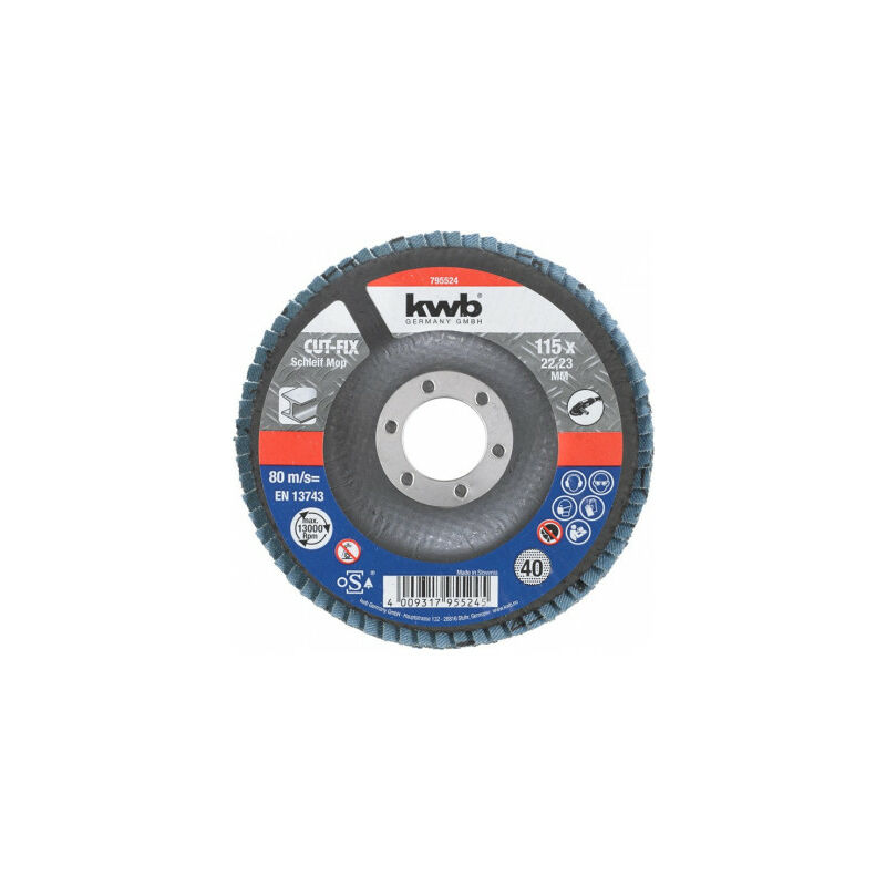 

Disco Láminas CUTFIX Metal 115X22mm GR40 KWB