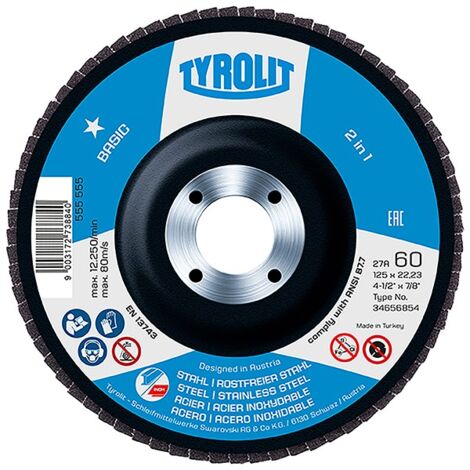 DISCO LAMINAS ZA-40 Q-B - 125X22 MM
