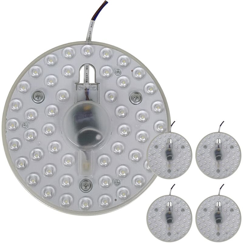 

Led Atomant Sl - Disco LED imantado para plafón 24W 2160LM | Blanco Frío 6500K - Pack 5 Uds. - Blanco Frío 6500K