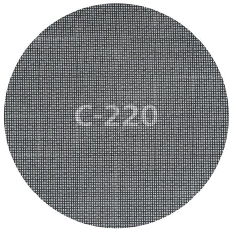 Disco lija adh 225 mm gr220 car.sil wolfcraft 5 pz