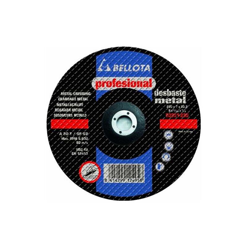 

Disco Metal Duro Profesional 50351-230
