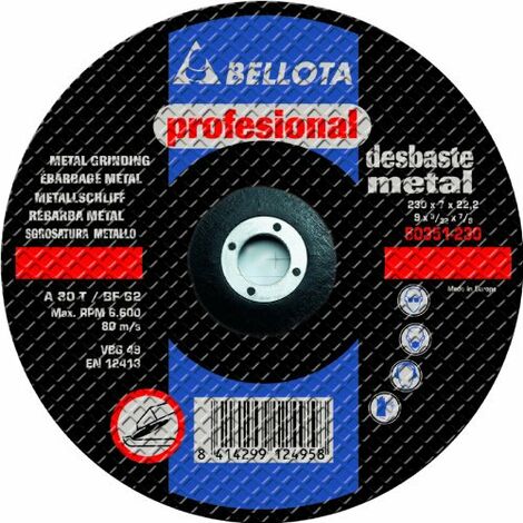 DISCO METAL DURO PROFESIONAL 50351-230