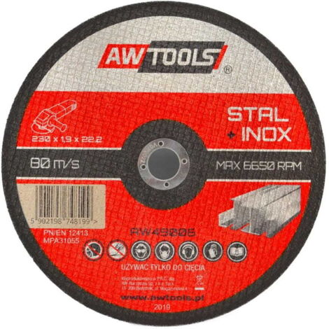 DISCO METALLICO AWTOOLS 2301,9mm / 22,2