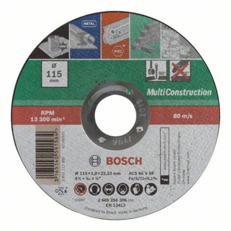 DISCO MULTICONSTRUCTION 115 X 1 MM DIY - 2609256306