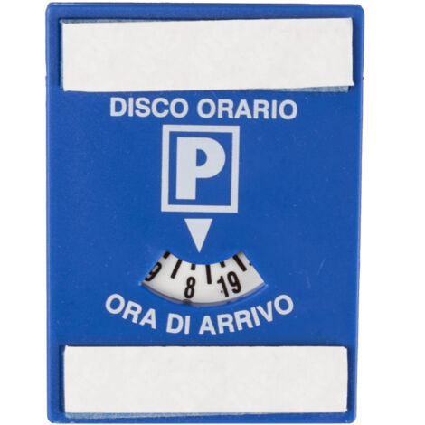 Disco orario europeo mini per auto 60x80mm