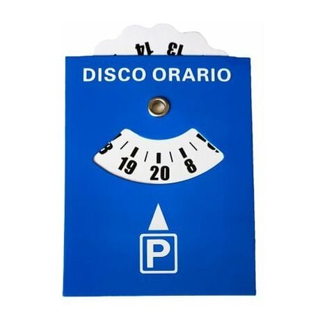 Needit ParkLite 1411 Disco orario 100 mm x 77 mm x 18 mm autoadesivo