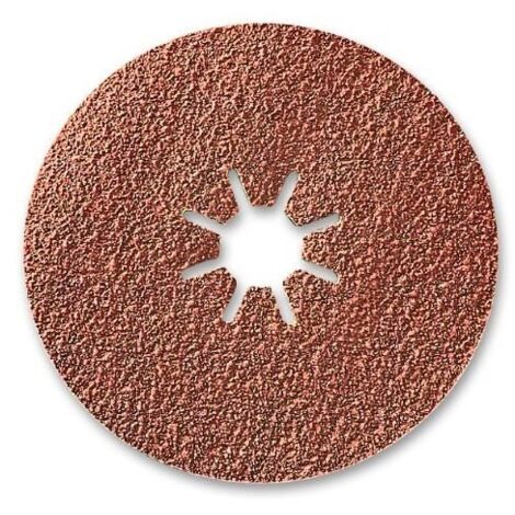 DISCO ORIFICIO EN ESTRELLA B DE FIBRA 115 MM GRANO 120 SERIE 4961 SIALOX - SIA