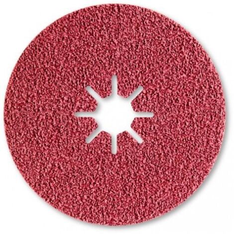 DISCO ORIFICIO EN ESTRELLA B DE FIBRA 115 MM GRANO 36 SERIE 4570 SIABITE X-SIA