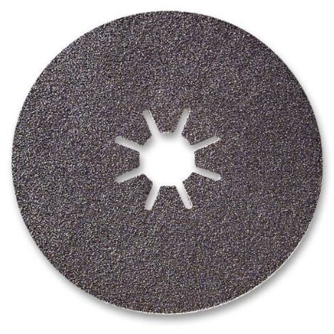 DISCO ORIFICIO EN ESTRELLA B DE FIBRA 115 MM GRANO 60 SERIE 4700 SIARAL 8 - SIA
