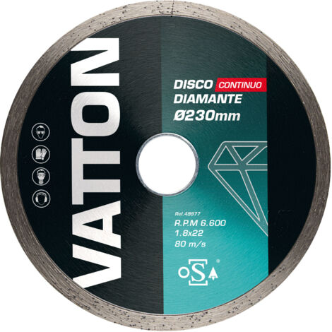 DISCO OSA DIAMANTE CONTINUO 230MM VATTON