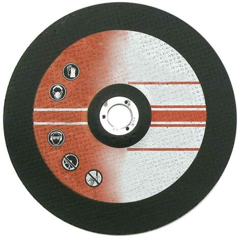 Disco para tronzar especial para acero - Lote de 10 Rojo 230 mm