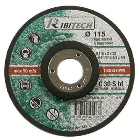 Disco para tronzar especial para materiales - Lote de 10 Verde 230 mm