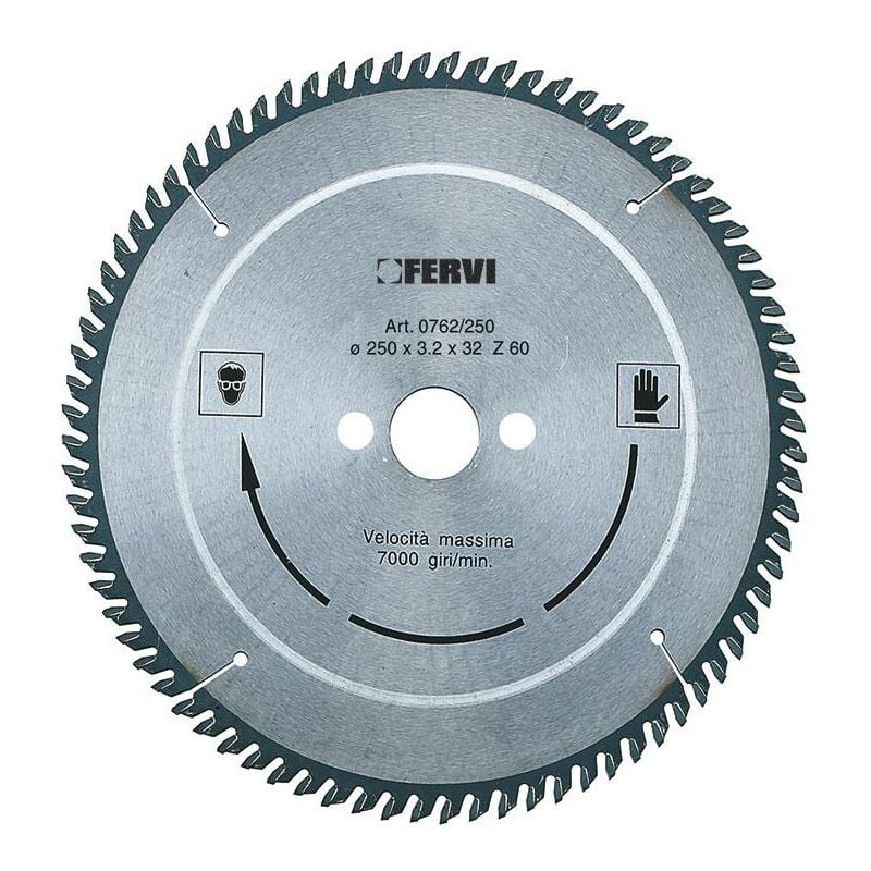 Fervi - Disco per alluminio e materiali plastici