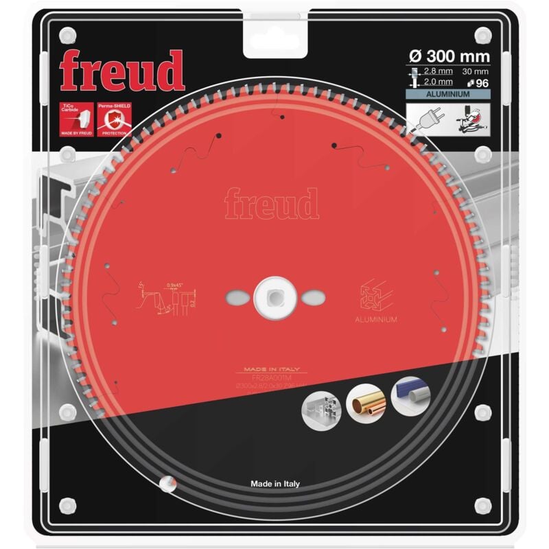 Freud - disco widia x alluminio DIAM.300X30X96 d
