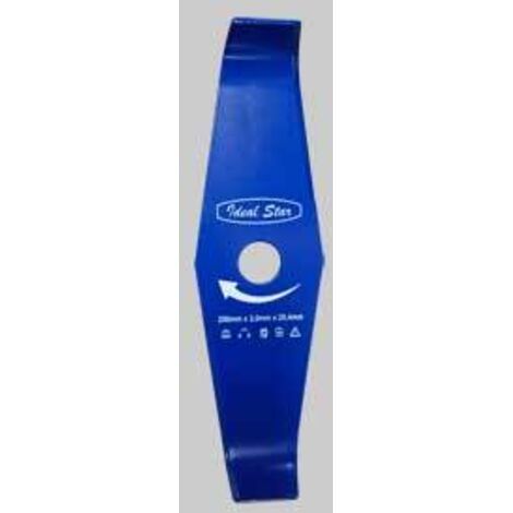 Disco per decespugliatore 2 denti per rovi diametro 310x3,0 mm